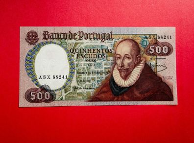 Portugal.  500   Escudos  1979   Pick 177  ( uncirculated )