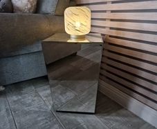 Pair of Glass/mirror table