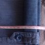 M & S chino shorts size 8 blue denim white pinstripe Image 4