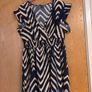 Shein Navy & White  Dress.  Size . L- 14. New - No Tag. Image 2