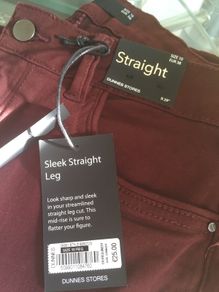 Straight Leg Denims. New with Tags