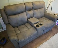 Falcon 2 seat electric recliner with centre console
