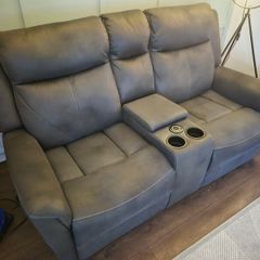 Falcon 2 seat electric recliner with centre console