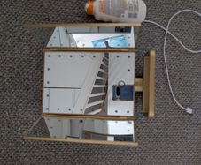 Small vanity mirror
