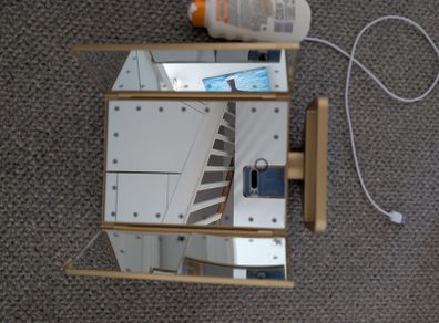 Small vanity mirror