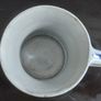 Lovely Rustic Hand-Potted Mug in a Light Grey Earthenware with a Navy Blue Decoration, Similar to the Early Nicholas Mosse, but No Backstamps to Identify the Potter! Image 8