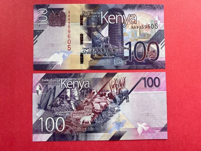Kenya  100 Shillings  2019   Pick  53a. ( Uncirculated )