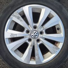 VW Alloy Wheels with Tyres 16 inch