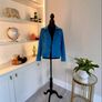 Ladies Teal Suedette Jacket from Carraig Donn. Size S UK 8-10 / EU 36-38 Image 5
