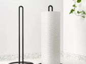 Kitchen Roll Holder,Freestanding Paper Towel Holder Countertop,kitchen towel holders free standing,Paper Towel Holder Stand Vertical Paper Hand Dispenser for toilet,Bathroom,roll holder