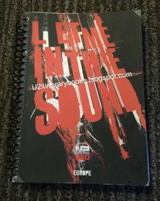 U2 Itinerary Books Wanted