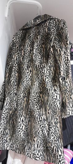 Ladies Leopard Print Coat