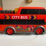 Children's toy red city bus by Dickie Toys Image 7