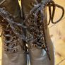 Carl Scarpa green ankle boots size 8 Eur 42 - lovely soft leather and lace closing detail - postage included Image 7