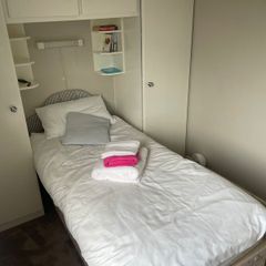 Single bed & wardrobe