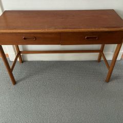 Retro console table
