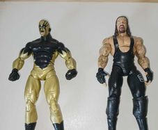 WWE Action Figures Bundle  Goldust & The Undertaker