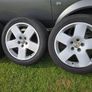 Original Audi A8 D3 Fat Five 18Inch Alloy Wheels With Tyres 255 45 R18 Image 6