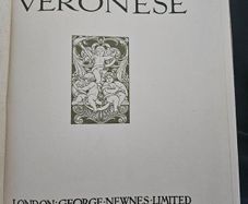PAOLO VERONESE.vintage art book features a title page for a volume on Paolo Veronese.  It was published by George Newnes Limited in London and Frederick Warne & Co. in New York.
