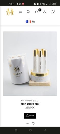 Maissa paris coffret best-seller