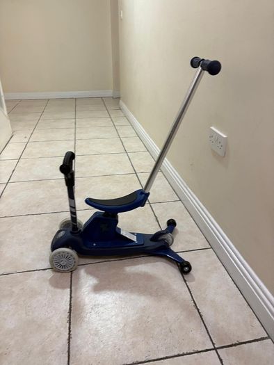 Childs bikes and scooters