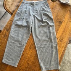 Part Two grey pinstripe trousers