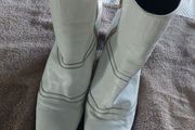 River Island White Boots