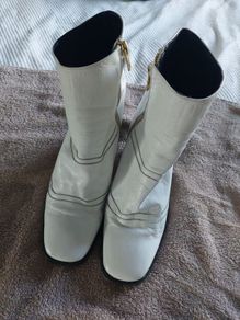 River Island White Boots