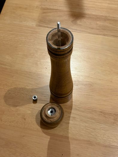 Wooden Pepper Mill