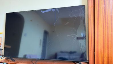 65" TCL 4k 20025. scrren broken