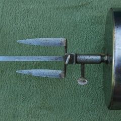 Vintage Mechanical Rotary Grill for Roasting Chicken