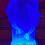 remote control 3D night light, various colours Image 3