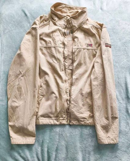Napapijri Geographic Expedition Camp Vintage Men Jacket XL BEIGE