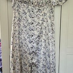 Zara floral midi dress