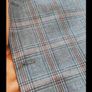 Top French Designer Cerruti 100% Men's Wool Plaid Sports Jacket Image 7