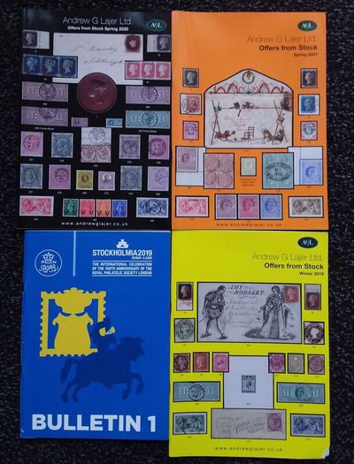 BOOK SALE ------ Collection of (19) Stamp Auction Catalogues