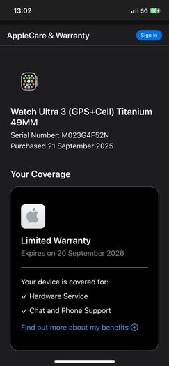 Watch ultra 3