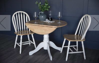 Round Dining Table & 4 Chairs - DELIVERY In GALWAY