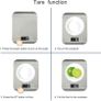 Large 23x17cm 10kg 1g Digital Kitchen Scales Food Scale Stainless Steel Surface With Backlit LCD Display Multifunction for Home Office Use Image 4