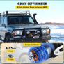 13500lbs Electric Synthetic Rope Winch 12v Recovery Truck Roller Image 3