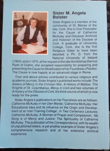 Correspondence of Catherine McAuley Sisters of Mercy Book