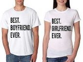 Best Boyfriend Best Girlfriend Ever Couple T-Shirt valentines day gift present