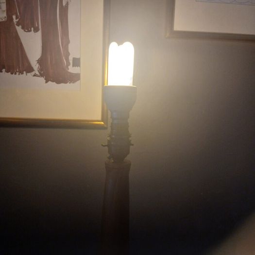Wooden Lamp Hand Turned in West Cork