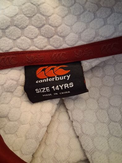 British and Irish Lions Touchline Top. Official Canterbury Lions Quarter Zip Youth Age 14 Years Top. Collect In Dublin Or Receive Via Post.