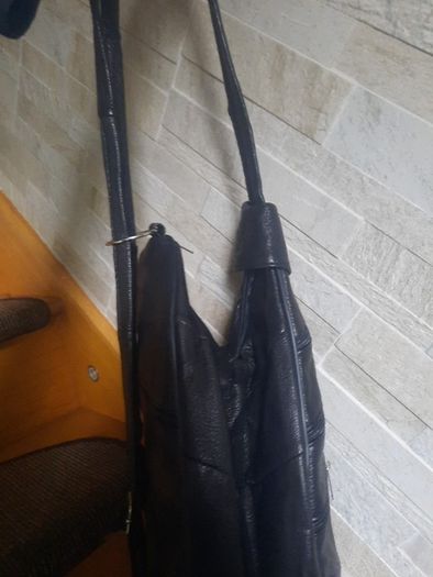 Leather rucksack