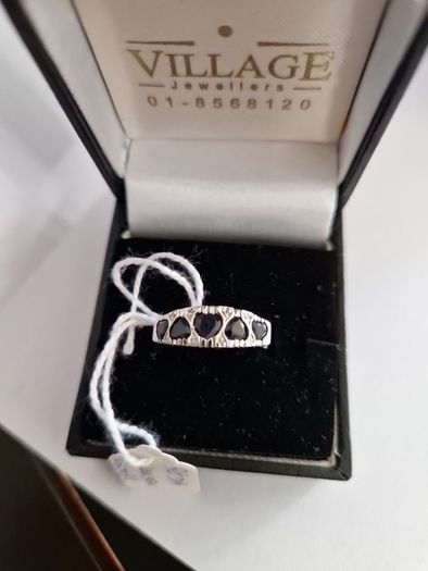 9ct dia sapphire