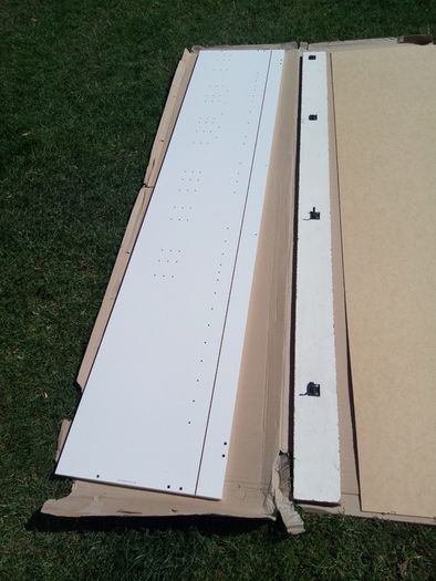 Kitchen panel - new and kick board- used