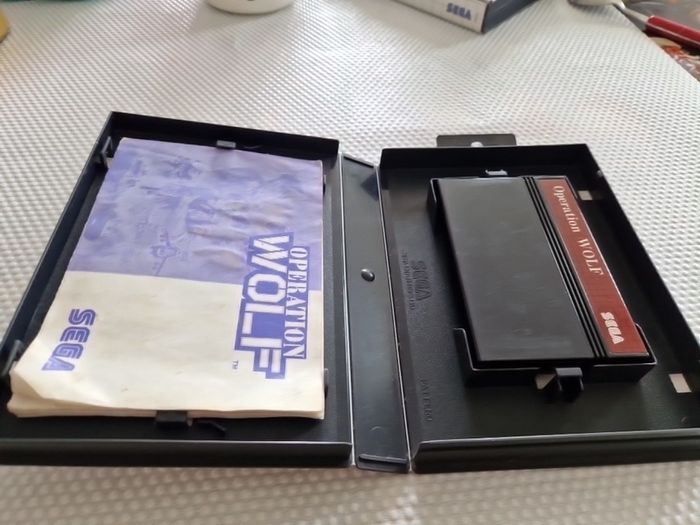 Operation Wolf Sega  Master System Arcade Retro Games Original