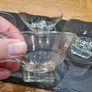 Glass dessert cups vintage Image 4