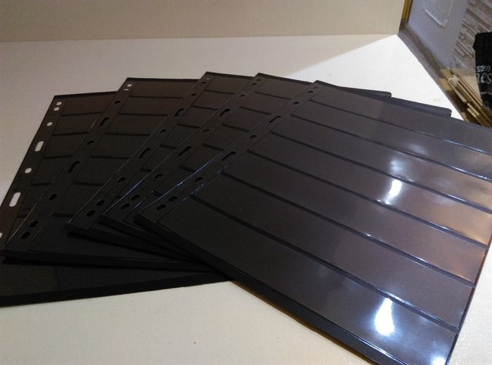 Stamps Holder / Postage Stamp Album Pages x 5